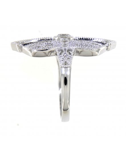 SAPPHIRE DIAMOND RING (TR4176)