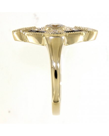 MARQUISE STYLE SAPPHIRE DIAMOND RING (TR4180)