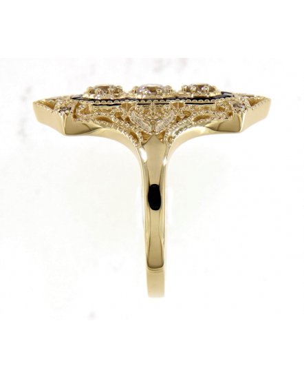 SAPPHIRE DIAMOND RING (TR4197)