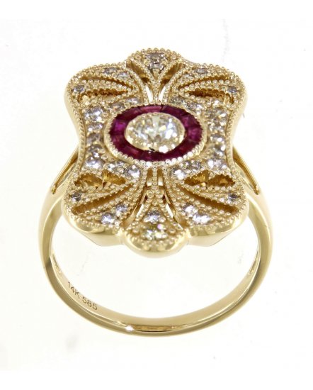 RUBY DIAMOND RING (TR4206)