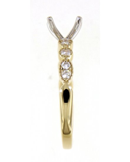 SEMI MOUNT DIAMOND ENGAGEMENT RING (TR4247)