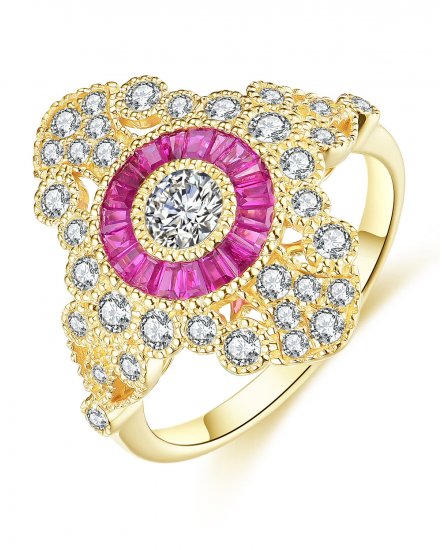 RUBY DIAMOND RING (TR4282)
