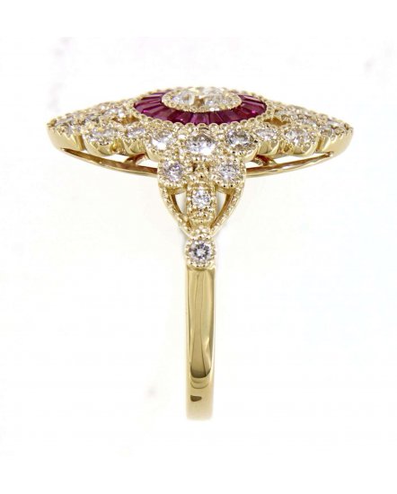 RUBY DIAMOND RING (TR4282)