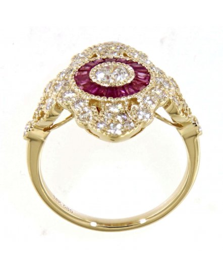 RUBY DIAMOND RING (TR4282)