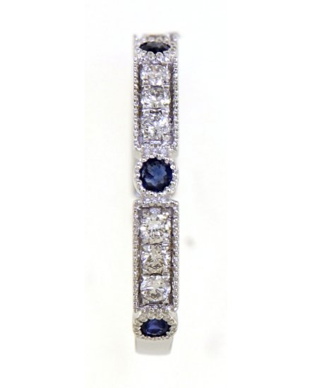 SAPPHIRE DIAMOND BAND (TR4284)