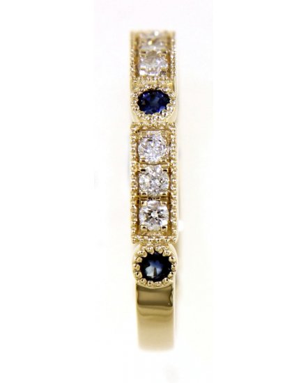 SAPPHIRE DIAMOND BAND (TR4284)