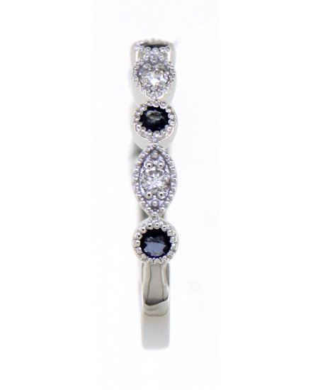 SAPPHIRE DIAMOND BAND (TR4291)