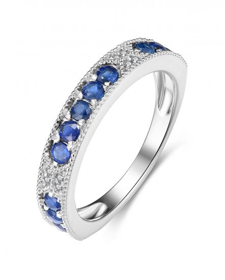 SAPPHIRE DIAMOND BAND (TR4294)