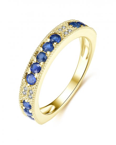 SAPPHIRE DIAMOND BAND (TR4294)