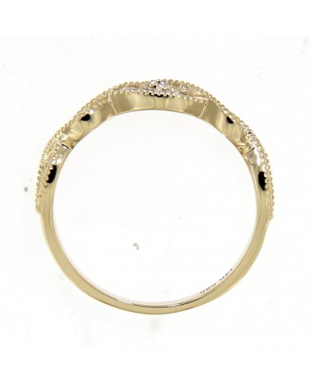 CRISS CROSS STYLE DIAMOND BAND (TR4301)