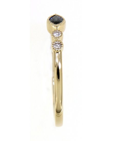 MARQUISE SAPPHIRE DIAMOND RING (TR4302)