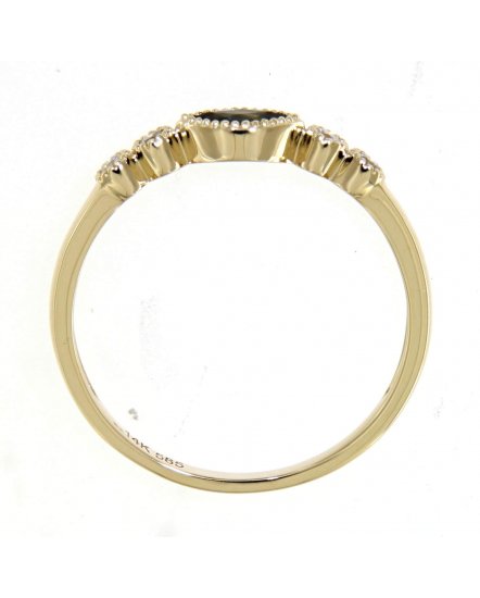 MARQUISE SAPPHIRE DIAMOND RING (TR4302)