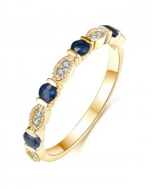 SAPPHIRE DIAMOND BAND (TR4313)