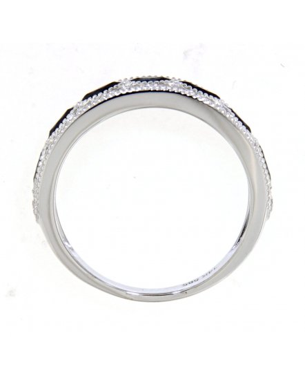 MARQUISE SAPPHIRE DIAMOND BAND (TR4316)
