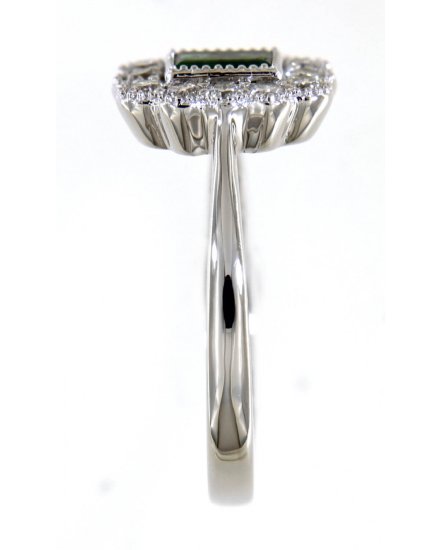 EMERALD CUT DIAMOND RING (TR4423)