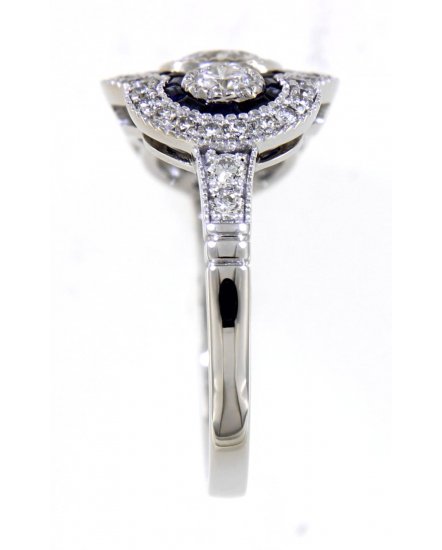 SAPPHIRE DIAMOND RING (TR4435)