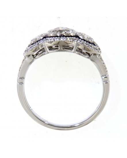 SAPPHIRE DIAMOND RING (TR4435)