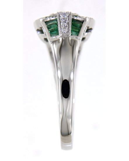 EMERALD DIAMOND RING (TR4459)