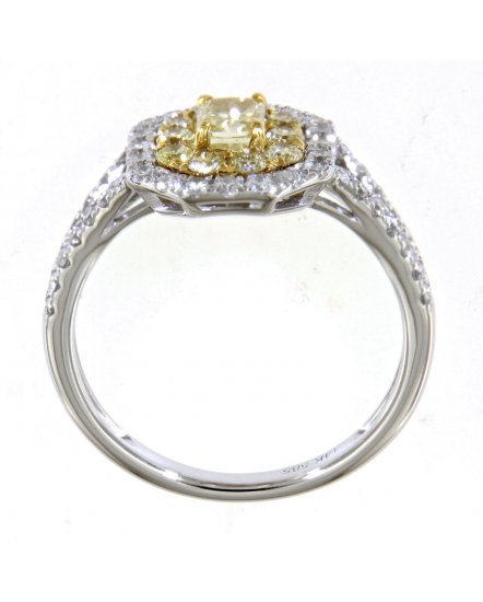 MULTI TONE DIAMOND ENGAGEMENT RING (TR4581)