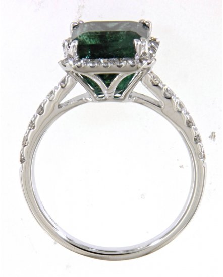 EMERALD CUT DIAMOND RING (TR4589)