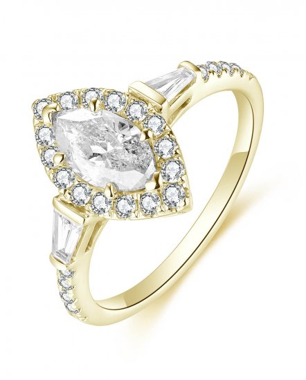 MARQUISE DIAMOND ENGAGEMENT RING (TR4634)