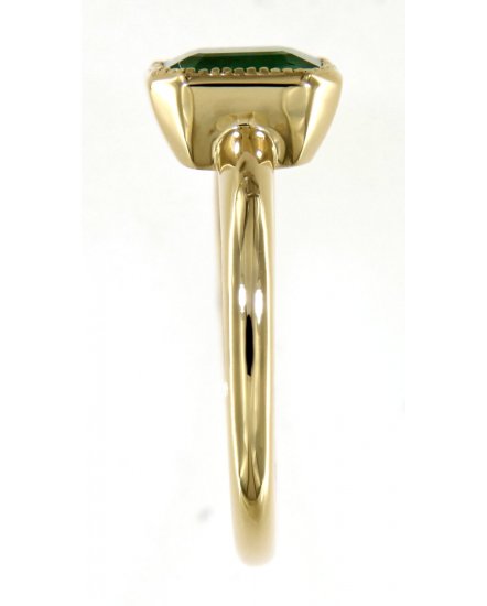 EMERALD CUT DIAMOND RING (TR4638)