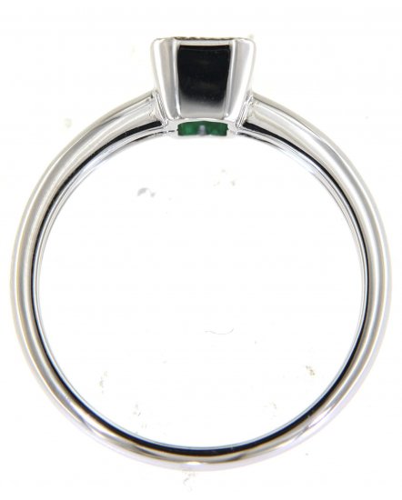 EMERALD CUT DIAMOND RING (TR4638)