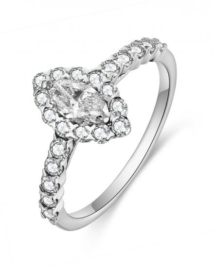 MARQUISE DIAMOND ENGAGEMENT RING (TR4661)