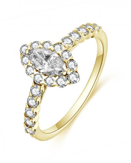 MARQUISE DIAMOND ENGAGEMENT RING (TR4661)