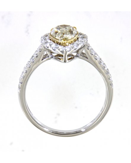 PEAR DIAMOND ENGAGEMENT RING (TR4664)