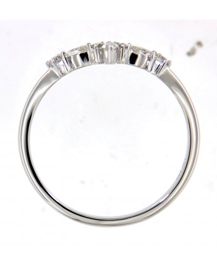MARQUISE DIAMOND CURVED BAND (TR4677)