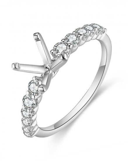 SEMI MOUNT DIAMOND ENGAGEMENT RING (TR4688)