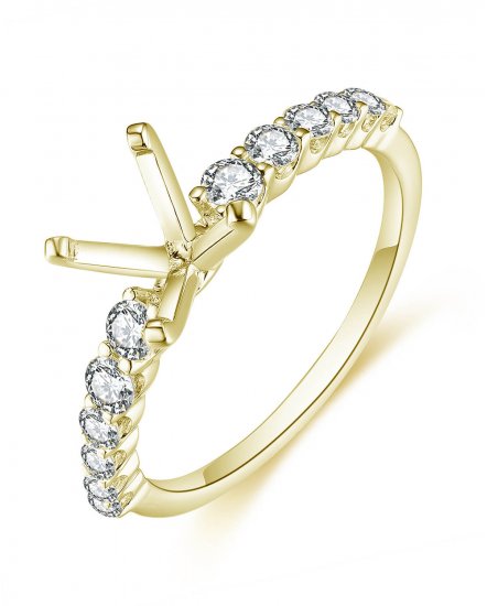 SEMI MOUNT DIAMOND ENGAGEMENT RING (TR4688)