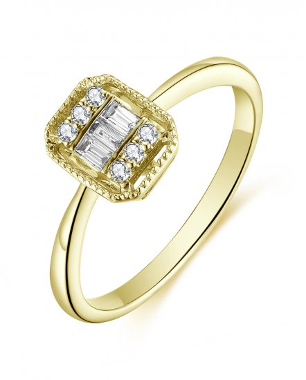 BAGUETTE DIAMOND RING (TR4701)
