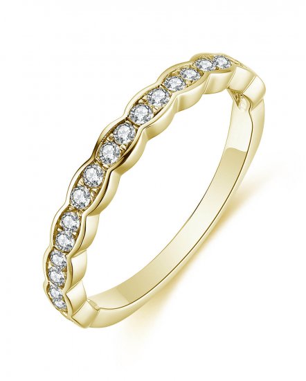WAVY STYLE DIAMOND BAND (TR4704)