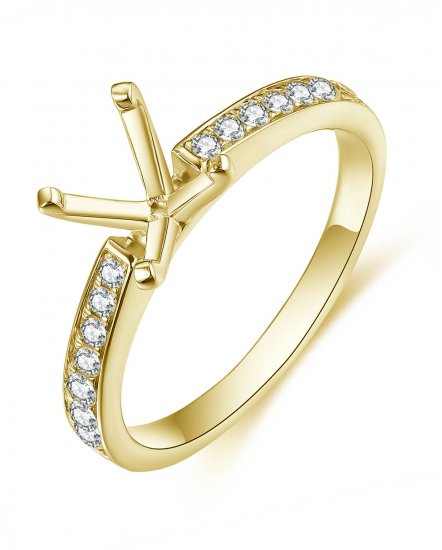 SEMI MOUNT DIAMOND ENGAGEMENT RING (TR4705)