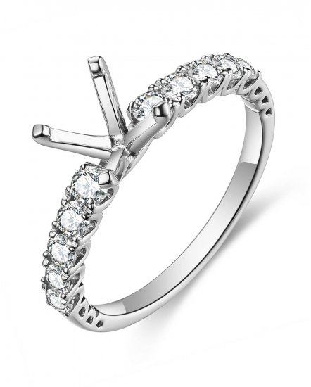 SEMI MOUNT DIAMOND ENGAGEMENT RING (TR4706)