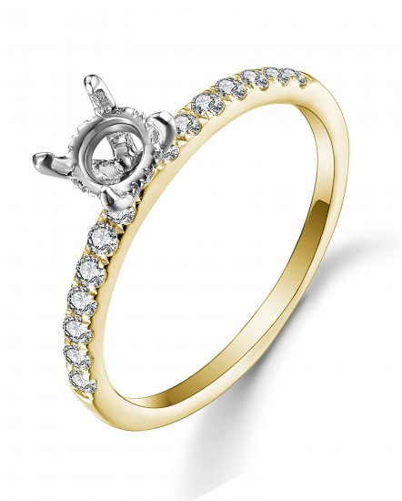 SEMI MOUNT DIAMOND ENGAGEMENT RING (TR4728)
