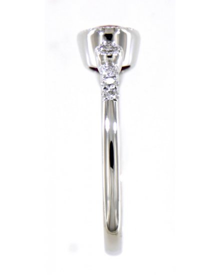 OVAL RUBY DIAMOND RING (TR4744)