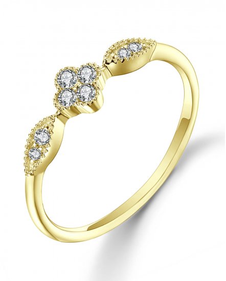 CLOVER STYLE DIAMOND RING (TR4771)