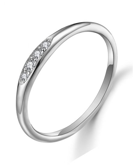 STACKABLE DIAMOND BAND (TR4779)