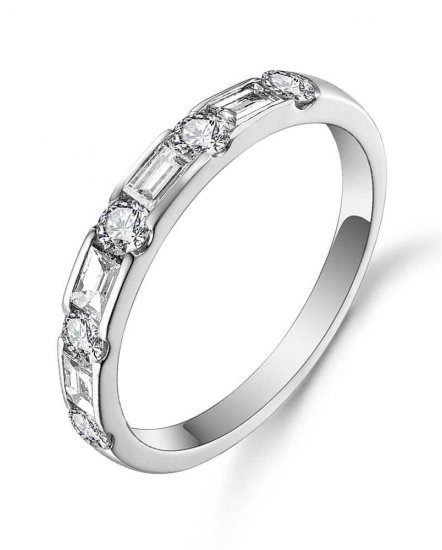 BAGUETTE DIAMOND BAND (TR4780)