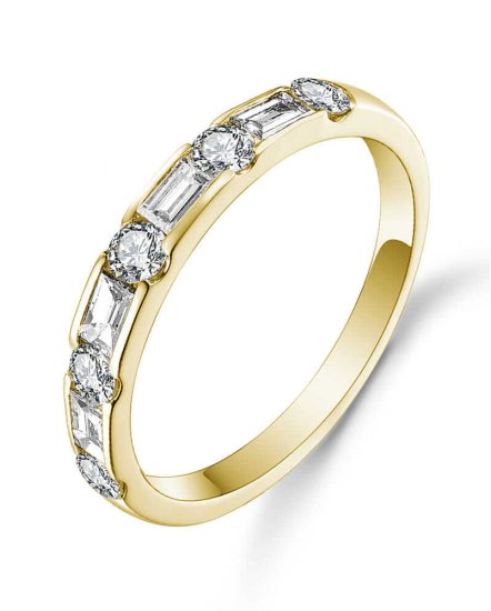 BAGUETTE DIAMOND BAND (TR4780)