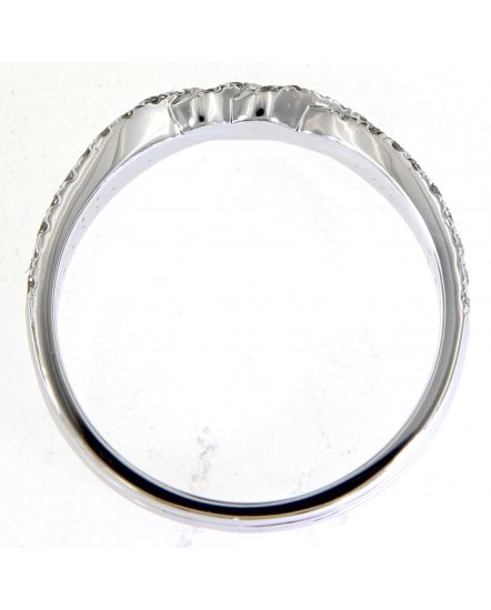 CRISS CROSS STYLE DIAMOND BAND (TR4782)