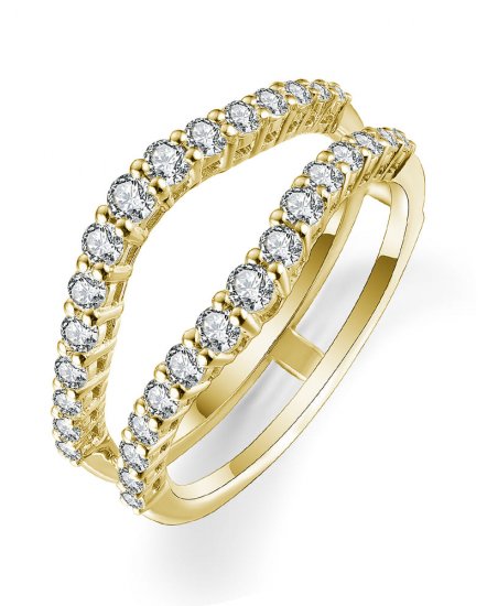 CURVED STYLE ENHANCER DIAMOND RING (TR4806)