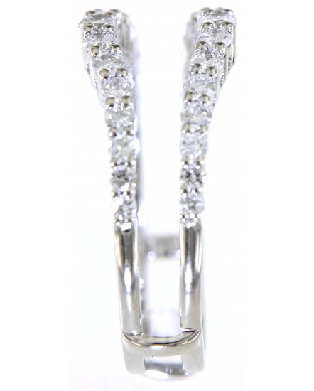 CURVED STYLE ENHANCER DIAMOND RING (TR4806)