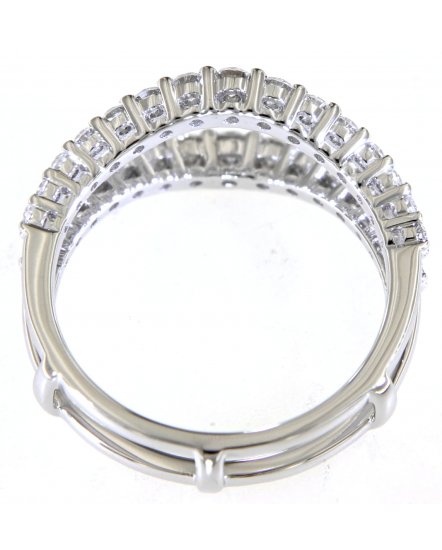 CURVED STYLE ENHANCER DIAMOND RING (TR4806)