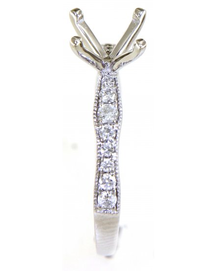 SEMI MOUNT DIAMOND ENGAGEMENT RING (TR4826)