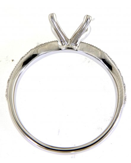 SEMI MOUNT DIAMOND ENGAGEMENT RING (TR4826)