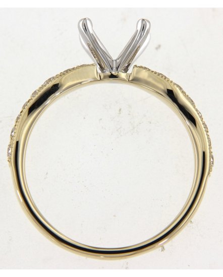 SEMI MOUNT DIAMOND ENGAGEMENT RING (TR4826)